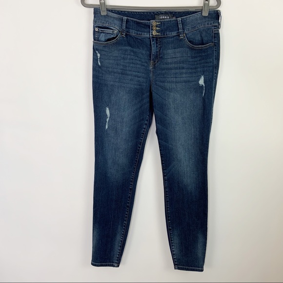 Torrid High Rise Jegging Skinny Jeans Size 20 Tall - Picture 3 of 9